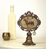 Antique Victorian Frame on A Stand